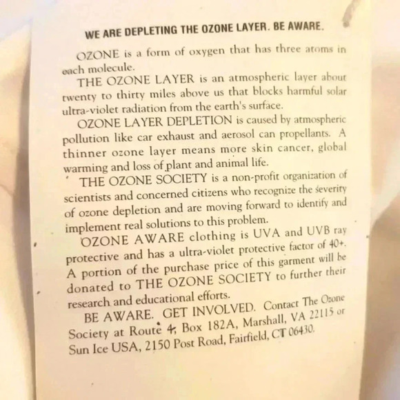 Ozone Aware Environment Sweatshirt - Picture 3 of 4